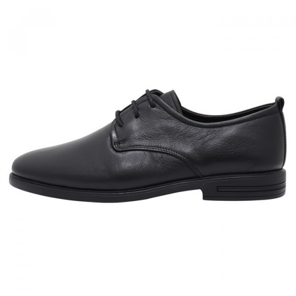 Pantofi barbati, Otter, OT99391-01-N-Negru, elegant, piele naturala, cu toc, negru