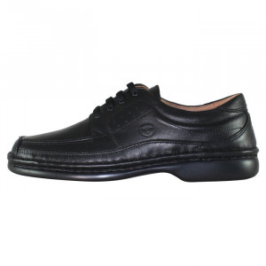 Pantofi barbati, Gitanos, 220-S-Negru, casual, piele naturala, cu talpa joasa, negru