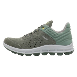 Pantofi barbati, Grisport, 869882-44403V8-Verde, sport, piele naturala, perforati, cu talpa joasa, verde