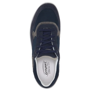 Pantofi barbati Grisport 886502-44117V2-Albastru casual piele naturala cu talpa groasa albastru