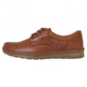 Pantofi barbati, Krisbut, 5304-3-9-Maro, casual, piele naturala, cu talpa joasa, maro