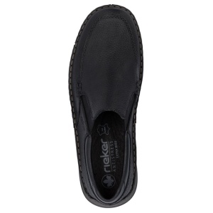 Pantofi barbati Rieker 05292-00-Negru casual piele naturala cu talpa joasa negru