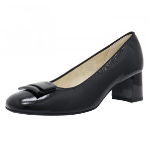 Pantofi dama Ara 12-35512-Negru elegant piele naturala cu toc negru