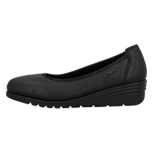 Pantofi dama, Rieker, L5360-00-Negru, casual, piele naturala, cu platforma, negru