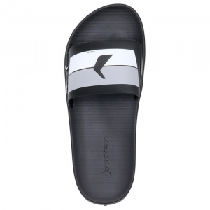 Papuci barbati Rider 11766-AE832-Negru de plaja sintetic cu talpa joasa negru