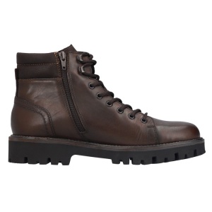 Ghete barbati Rieker 30420-25-Maro casual piele naturala impermeabil imblanite cu toc maro