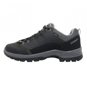 Pantofi barbati, Grisport, 857694-14509D5G-Gri, sport, piele naturala, impermeabil, cu talpa groasa, gri