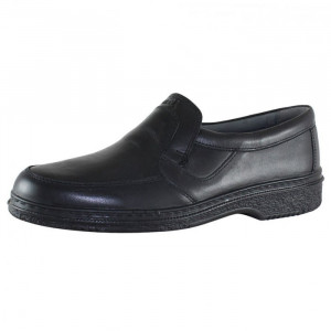 Pantofi barbati Otter OT27850-01-N-Negru casual piele naturala cu talpa joasa negru