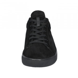 Pantofi barbati Waldlaufer 724006-250-001-H-Johann-Negru casual piele intoarsa cu talpa groasa negru