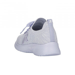Pantofi dama Rieker 40701-30-Mov sport textil cu talpa joasa mov