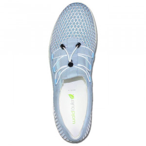 Pantofi dama Waldlaufer 388042-10-1901-Albastru-Deschis casual piele naturala cu talpa joasa albastru deschis