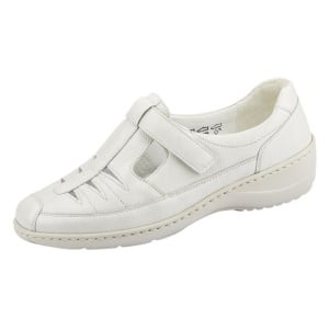 Pantofi dama Waldlaufer 607501-172-120-Kya-Bej casual piele naturala perforati cu talpa joasa bej