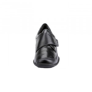 Pantofi dama Waldlaufer K01304-300-001-Katja-Negru casual piele naturala ortopedici cu talpa joasa negru