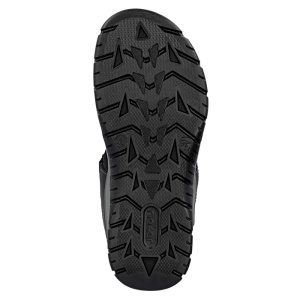 Sandale barbati Rieker 26953-00-Negru sport piele ecologica cu talpa groasa negru