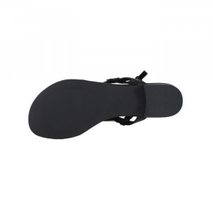 Sandale dama Marco Tozzi 2-28121-24-Negru casual piele ecologica cu toc negru