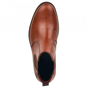 Cizme barbati Rieker 34653-22-Maro casual piele naturala scurte cu toc maro