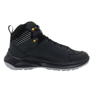 Ghete barbati Grisport 905762-15507D22T-Negru sport piele naturala impermeabil cu talpa groasa negru