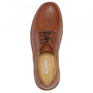 Pantofi barbati Krisbut 5304-3-9-Maro casual piele naturala cu talpa joasa maro