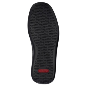 Pantofi barbati Rieker 05292-00-Negru casual piele naturala cu talpa joasa negru