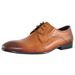 Pantofi barbati Saccio A581-03C-Maro elegant piele naturala cu toc maro