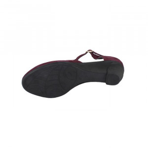 Pantofi dama Agressione TINA-V3-Mov casual piele intoarsa cu platforma mov