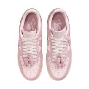 Pantofi dama Nike WMNS Air Force 1 07 IB4654-661-Roz sport piele naturala cu talpa groasa roz