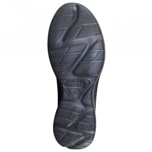 Pantofi dama Rieker N9962-01-Negru sport textil cu talpa joasa negru