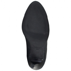 Pantofi dama Saccio 73-108-2-Negru elegant piele naturala cu toc negru
