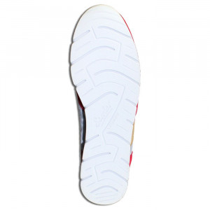 Pantofi dama Semler 74-758-4-Rosu casual piele intoarsa cu talpa joasa rosu