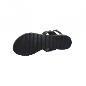 Sandale dama Agressione Vichi-V1-Negru casual piele naturala cu talpa joasa negru