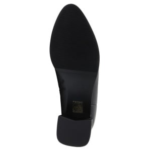Botine dama Epica K3K350033-01-N-Negru elegant piele naturala cu toc negru