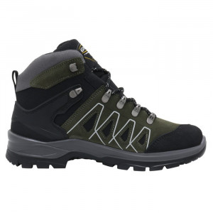 Ghete barbati Grisport 820637-14501S3G-Verde sport piele naturala impermeabil cu talpa groasa verde