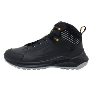 Ghete barbati, Grisport, 905762-15507D22T-Negru, sport, piele naturala, impermeabil, cu talpa groasa, negru