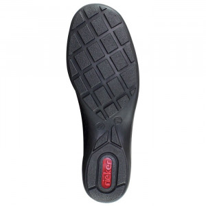 Ghete dama Rieker 58392-35-Bordo casual piele ecologica cu talpa joasa bordo