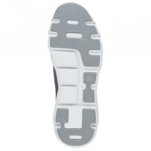 Pantofi barbati Rieker 07802-45-Gri sport textil cu talpa groasa gri