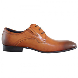 Pantofi barbati Saccio A581-03C-Maro elegant piele naturala cu toc maro
