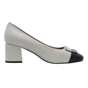 Pantofi dama Epica C03L112-UR1833-ZY09A3-14-N-Gri elegant piele naturala cu toc gri