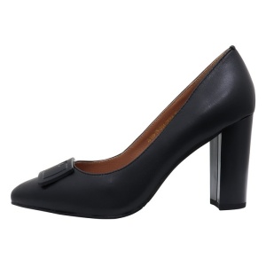 Pantofi dama Epica C03L129-UR1864-ZY35A-01-N-Negru elegant piele naturala cu toc negru