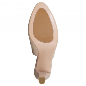 Pantofi dama Epica JICQ127-Y61-D002ZT-03-N-Bej elegant piele naturala cu toc bej