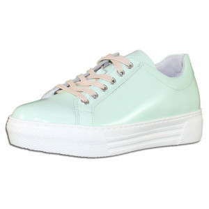 Pantofi dama Gabor 34-404-0-Verde casual piele naturala cu talpa joasa verde