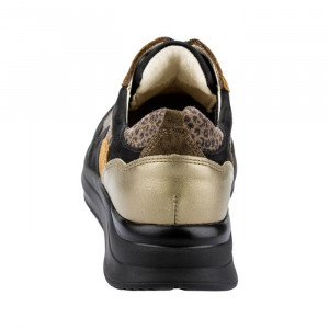 Pantofi dama Waldlaufer 760002-514-730-H-Rosa-Maro sport piele naturala cu talpa joasa maro