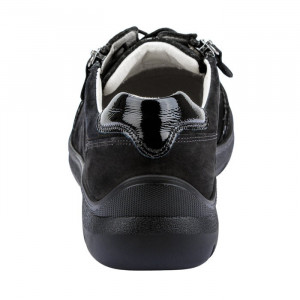 Pantofi dama Waldlaufer 796002-309-001-H-Leonie-Negru casual piele naturala cu talpa joasa negru