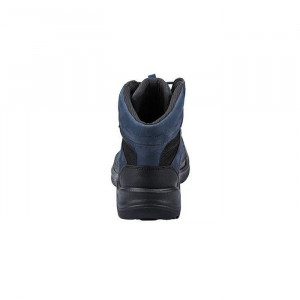 Ghete barbati Waldlaufer 415972-502-713-Albastru-Inchis casual piele naturala impermeabil cu talpa groasa albastru inchis