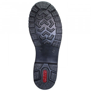 Ghete dama Rieker Y9433-14-Albastru-Inchis casual piele ecologica imblanite cu toc albastru inchis