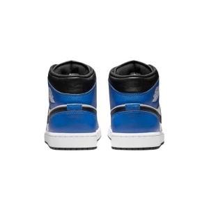 Pantofi barbati Air Jordan 1 Mid DQ8426-402-Albastru sport piele naturala cu talpa joasa albastru