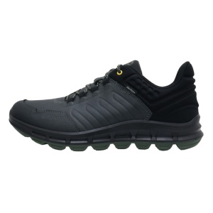 Pantofi barbati, Grisport, 911025-44421N15G-Gri, sport, piele naturala, impermeabil, cu talpa joasa, gri