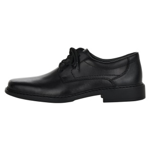 Pantofi barbati, Rieker, B0800-00-Negru, elegant, piele naturala, cu toc, negru