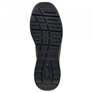 Pantofi barbati Rieker B7376-00-Negru sport textil cu talpa joasa negru