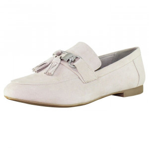 Pantofi dama Marco Tozzi 2-24200-30-404-Bej casual textil cu toc bej