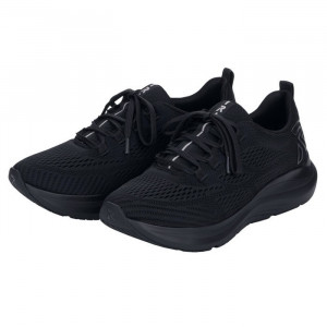 Pantofi dama Rieker 42103-01-Negru sport textil cu platforma negru